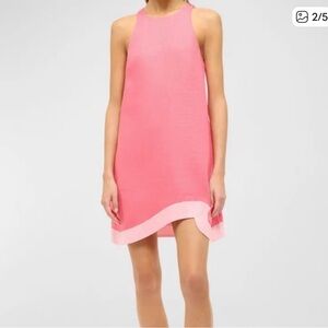 STAUD Pink Dress